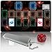 Extalas for YuGiOh Playmat Single Playerwith Free Limited Edition dice and Storage Tube Size 24 14 - Image 3