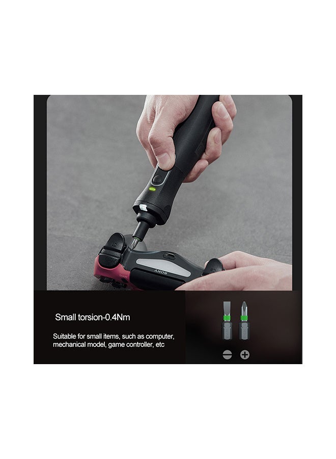 Xiaomi 9-Piece Electric Power Screwdriver With Screw Heads Set Black - Image 4