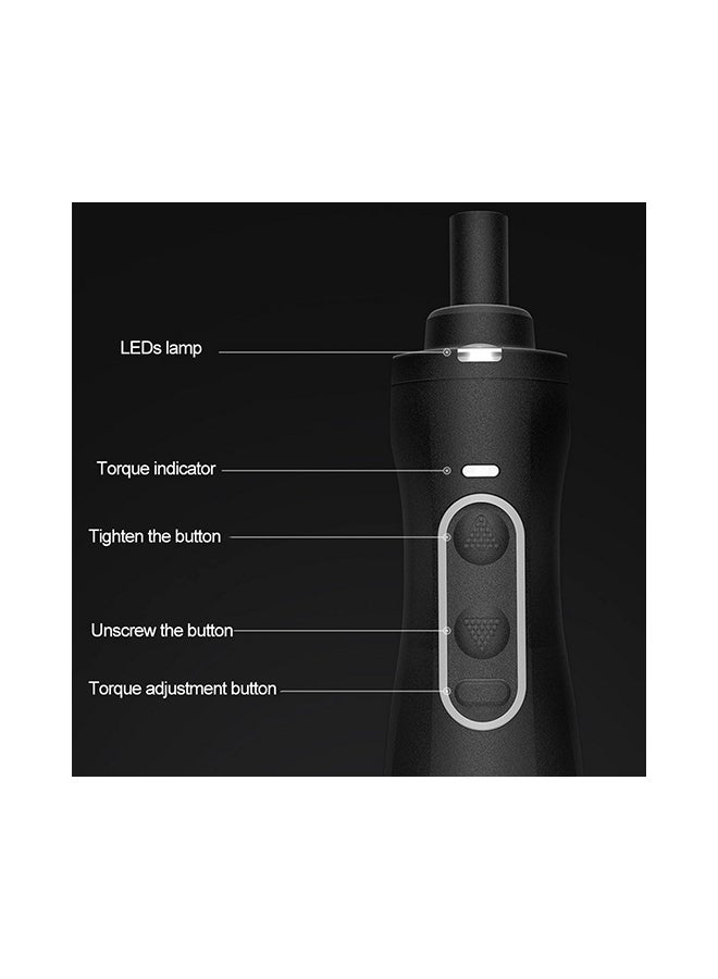 Xiaomi 9-Piece Electric Power Screwdriver With Screw Heads Set Black - Image 3