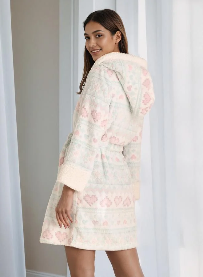 سبلاش فيڤ روب نوم بغطاء رأس وجيب