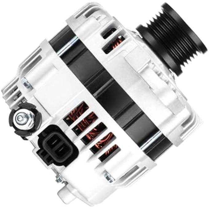 SEHNSUCHT Alternator Replacement New Compatible with Nissan Altima 2.5L 2002-2006, for Nissan Sentra 2.5L 2002-2006, 12V, CW, 110Amp, IR/IF, Replace for 23100-8J000, 23100-ZB00CRE - Image 1