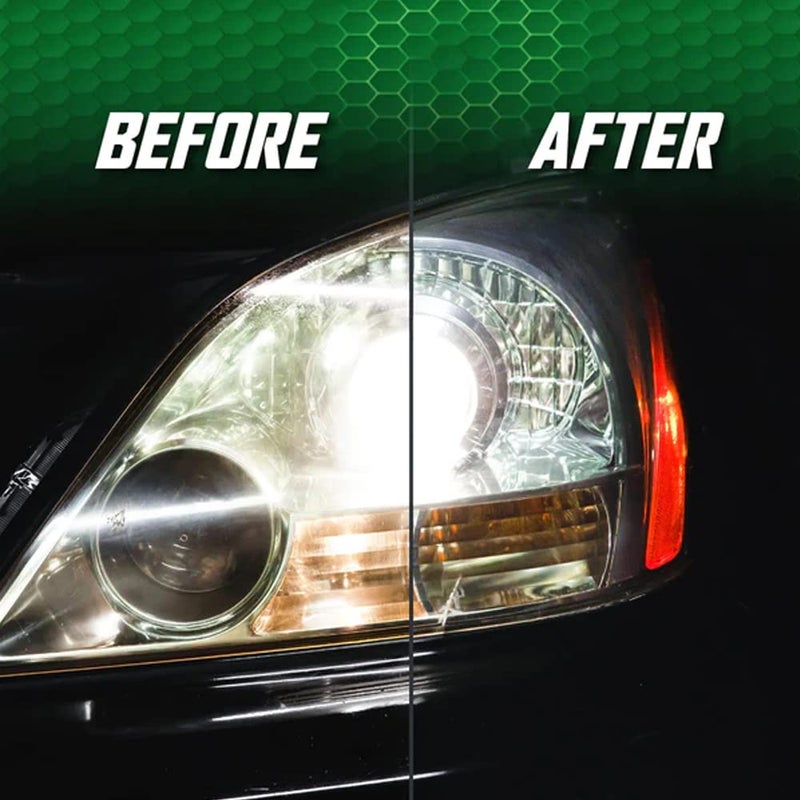 TurtleWax Turtle Wax Halogen Headlight Lens Restoration Cleaner Kit For All Cars - Image 5