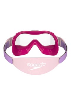 speedo Biofuse Infant Swim Mask | Kids | Soft & Comfortable Seal | UV Protection | Anti-Fog Lenses | Easy Velcro Strap for a Secure & Adjustable Fit  - Image 3