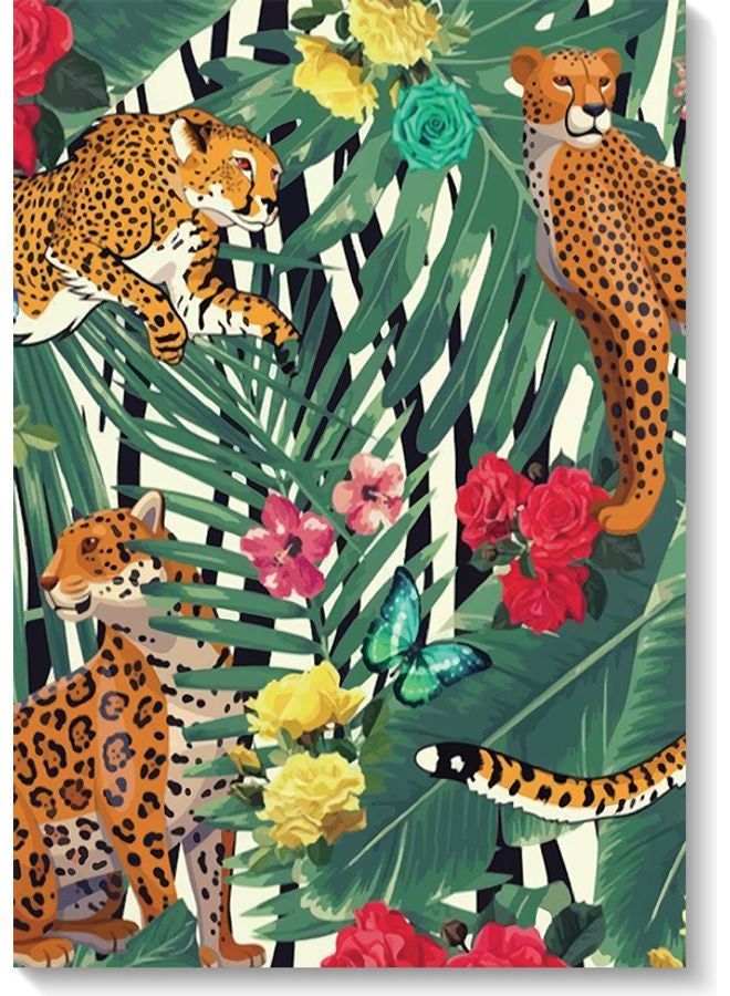 RYN Decorative Wall Art Painting Multicolour 40 x 60cm - Image 1