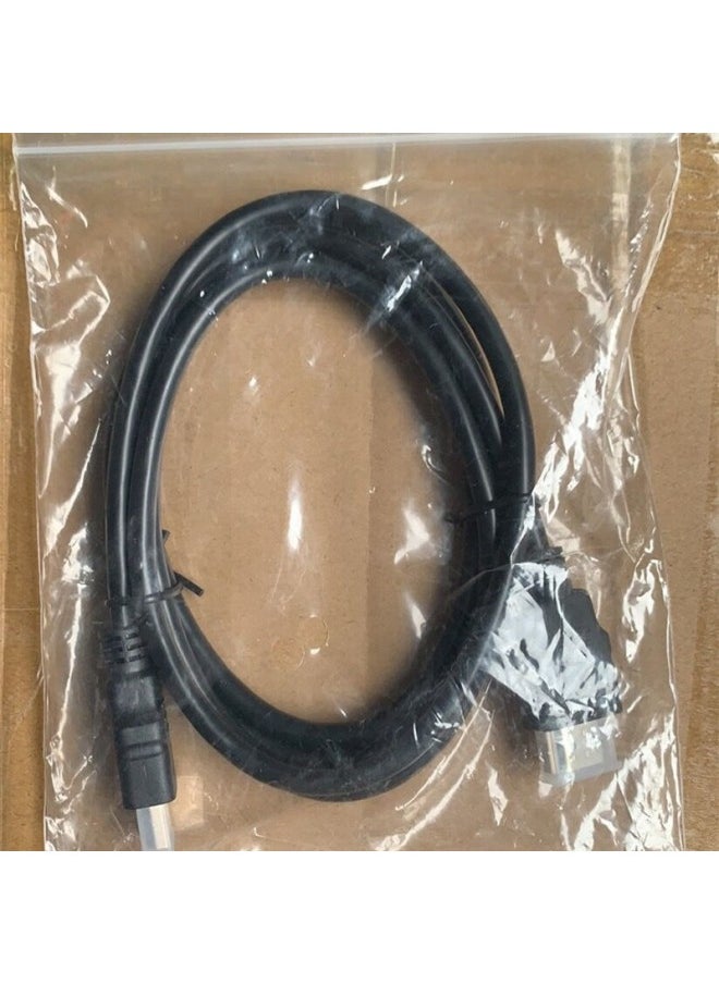 ماركة غير محددة Hd Line 1.4 نسخة جلدية خفيفة شبكة Hdmi TV Computer Set Top Box Cable كابل HDMI 1.5 متر - اللون: بصري طول خط كابل Hdmi: 5 متر  - Image 3