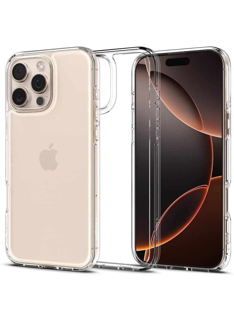 Spigen Ultra Hybrid iPhone 16 Pro Max Case Cover (2024) - Crystal Clear  - Image 1