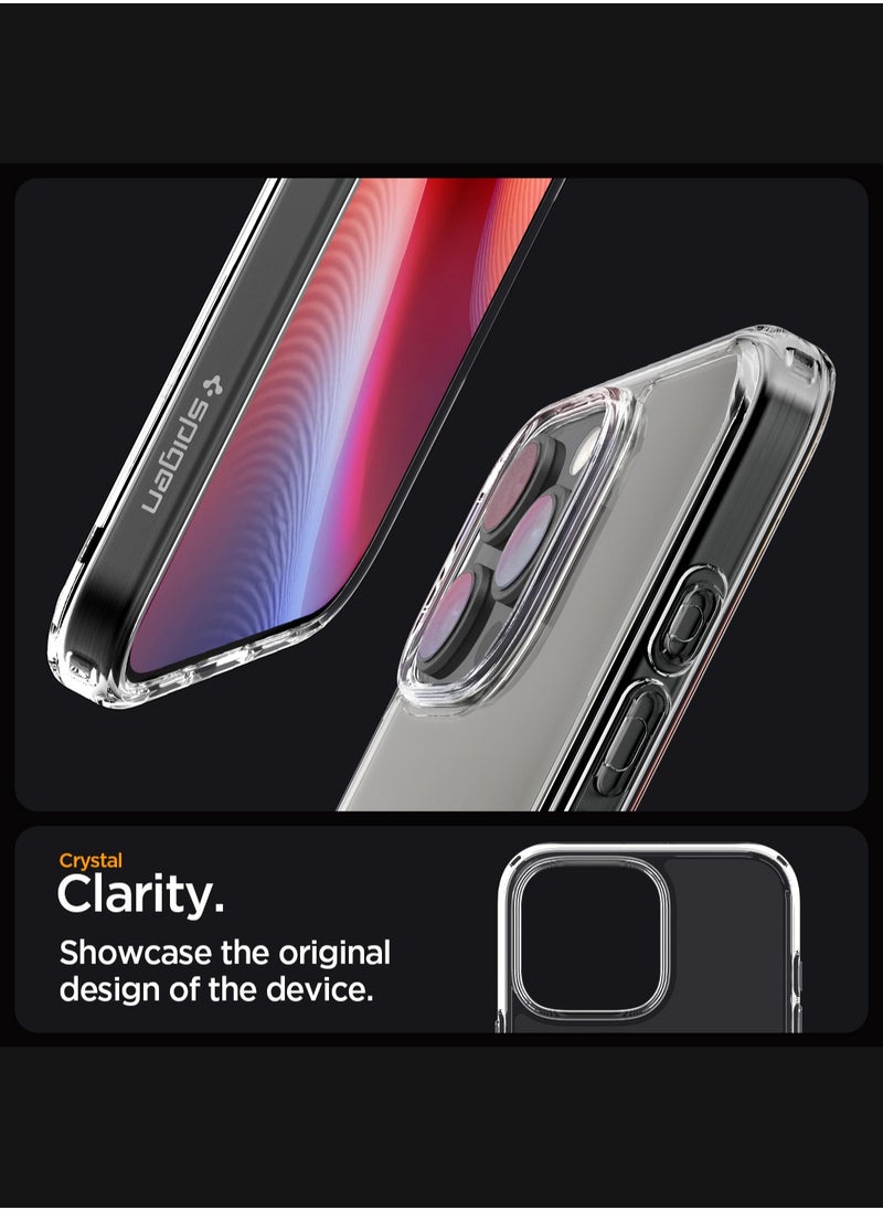 Spigen Ultra Hybrid iPhone 16 Pro Max Case Cover (2024) - Crystal Clear  - Image 3