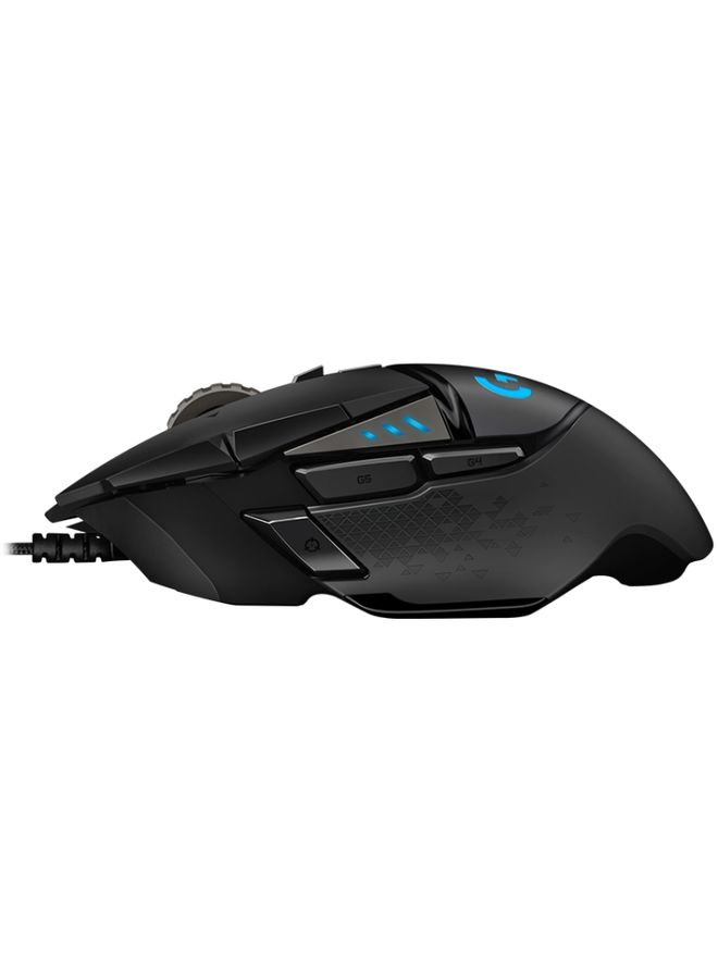 Logitech G502 HERO Wired Gaming Mouse with 11 Buttons, Length: 2.1m