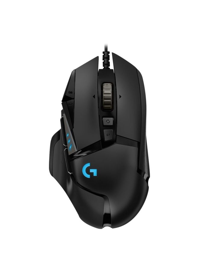 Logitech G502 HERO Wired Gaming Mouse with 11 Buttons, Length: 2.1m