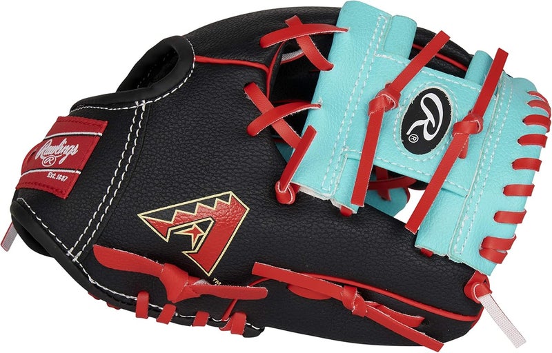 Rawlings | MLB Players Glove Series | T-Ball & Youth Baseball Gloves | 10" | All MLB Teams - Image 1