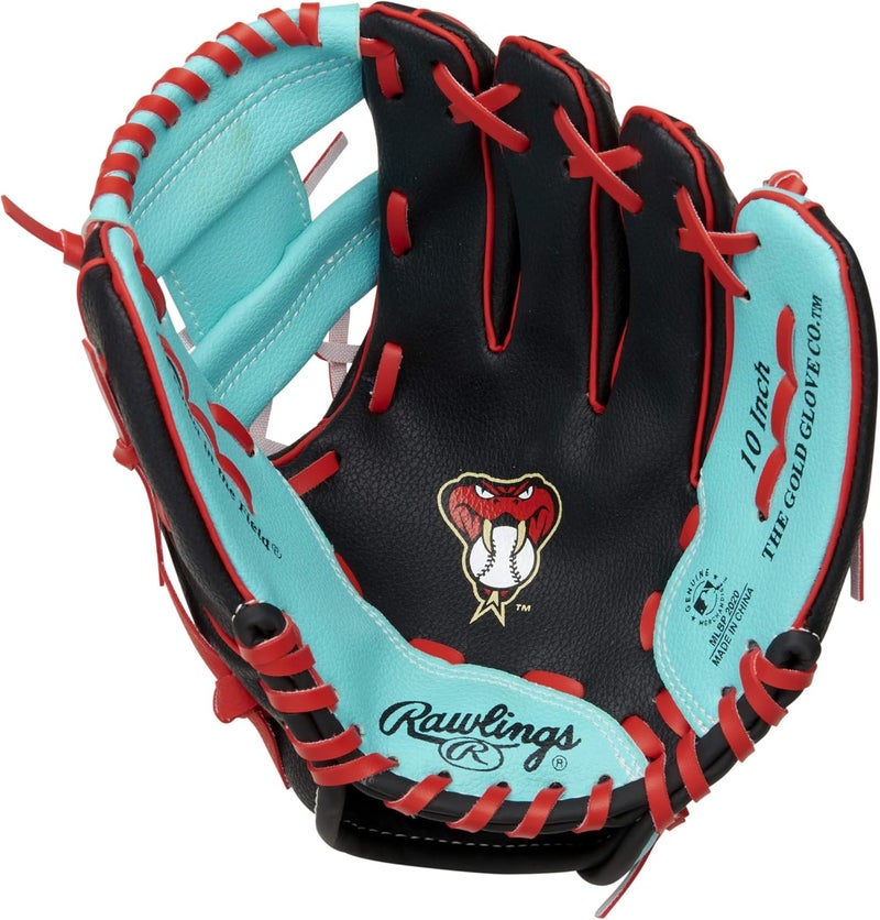Rawlings | MLB Players Glove Series | T-Ball & Youth Baseball Gloves | 10" | All MLB Teams - Image 2