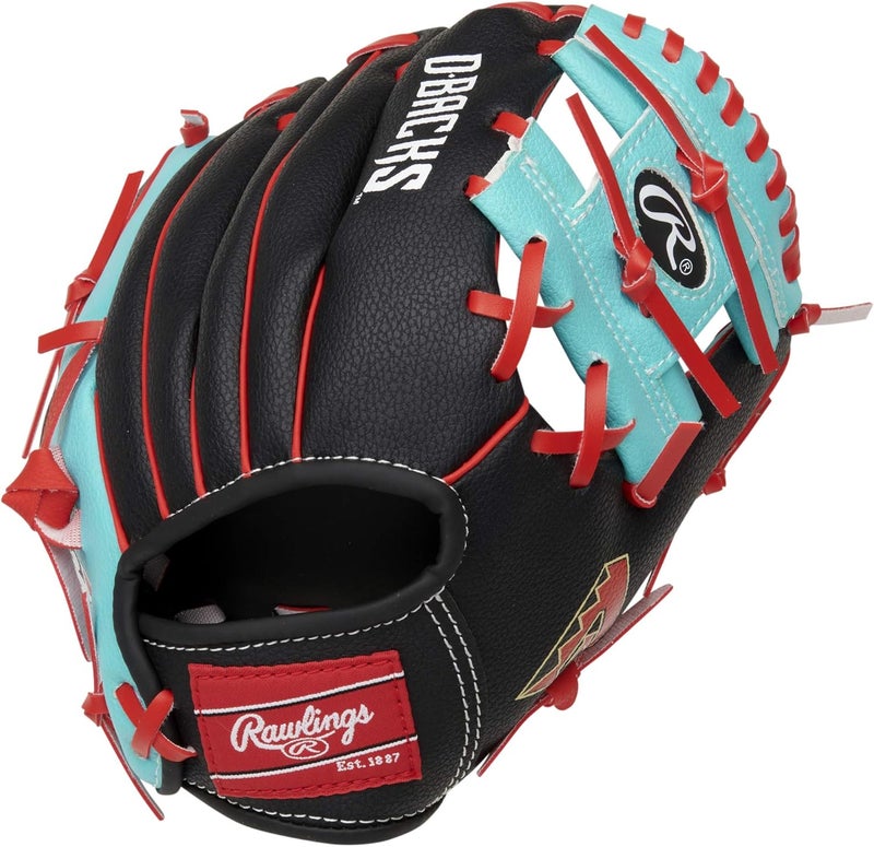 Rawlings | MLB Players Glove Series | T-Ball & Youth Baseball Gloves | 10" | All MLB Teams - Image 3