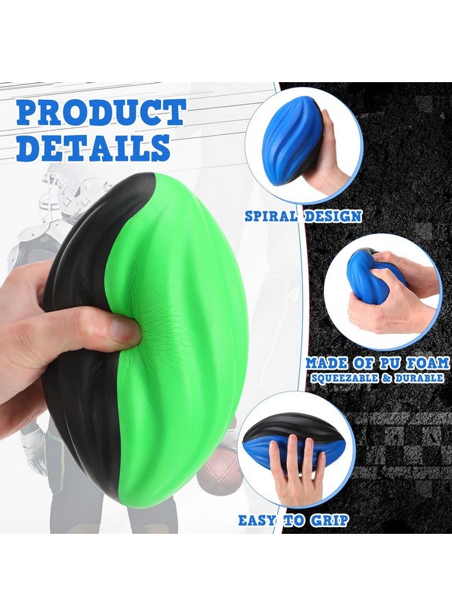 جيريفي مجموعة من 20 كرة قدم صغيرة الحجم مقاس 7 بوصات من كرات القدم الحلزونية المصنوعة من الإسفنج الناعم لكرة القدم الرياضية للعب في الأماكن المغلقة والمفتوحة للأطفال ومستلزمات حفلات كرة القدم (كلاسيكية) - Image 5