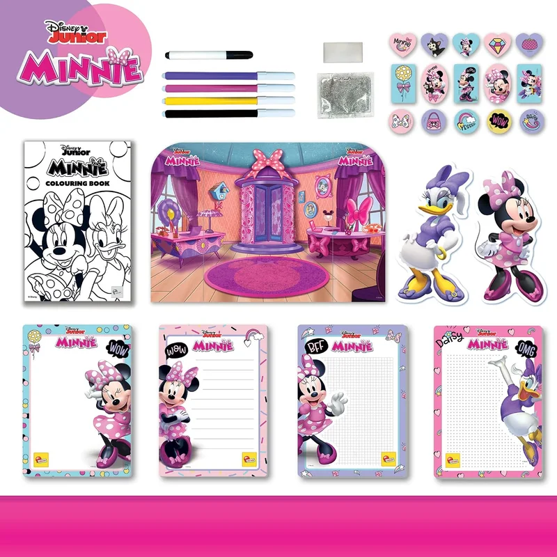Disney  Disney Junior Minnie Mouse Coloring and Drawing School Backpack for Women | Best Price UAE
