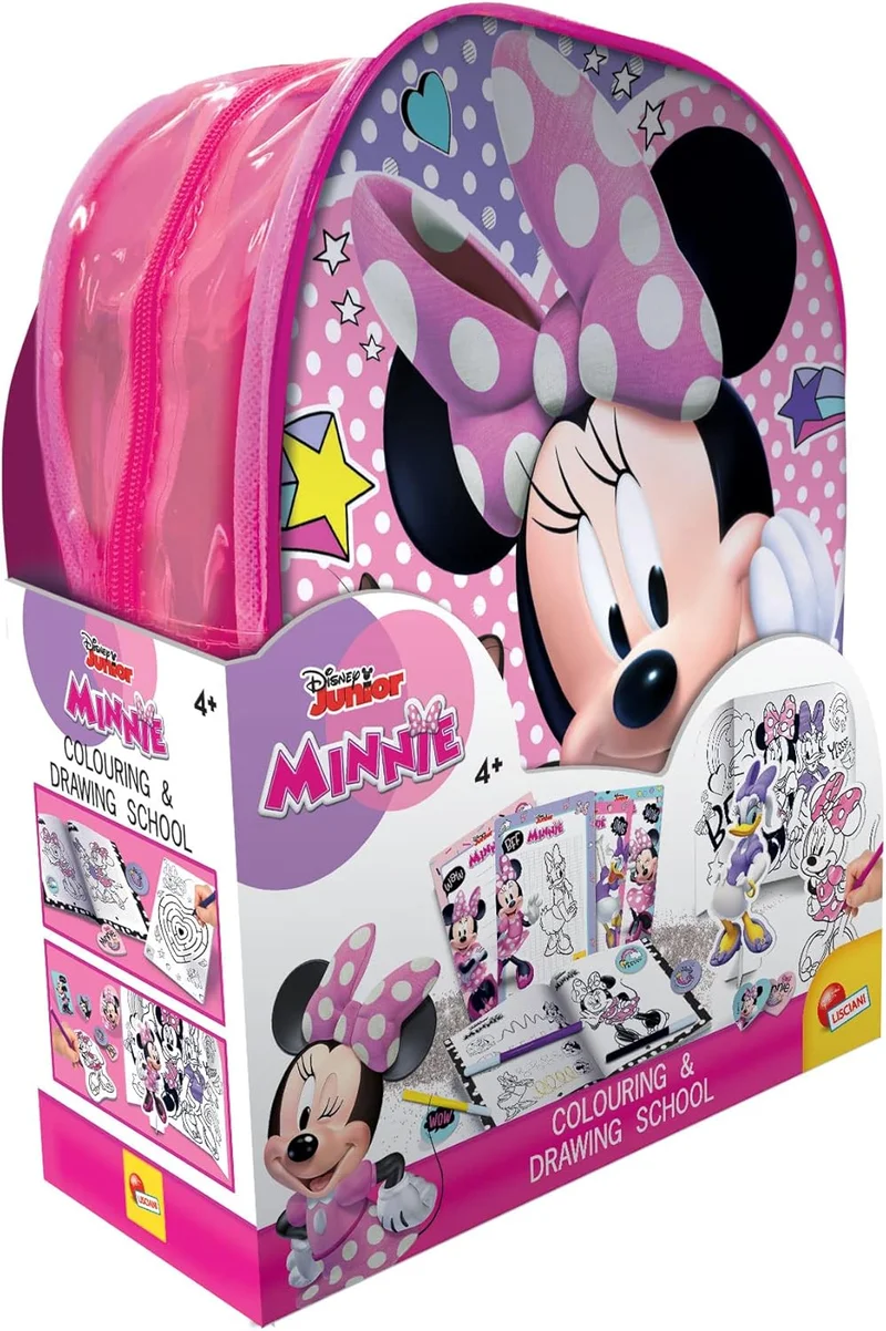 Disney Junior Minnie Mouse Coloring and Drawing School Backpack