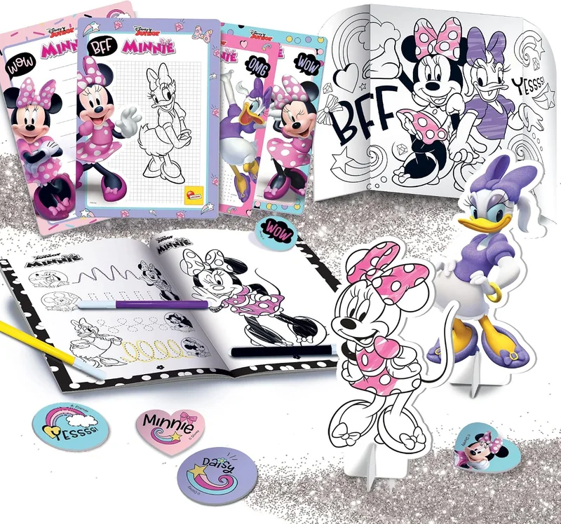Disney  Disney Junior Minnie Mouse Coloring and Drawing School Backpack for Women | Best Price UAE