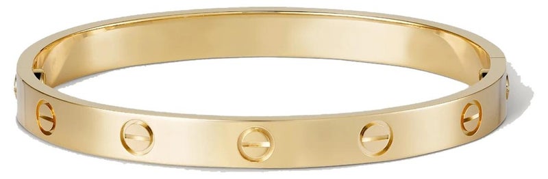 Julia Store 18K Gold Plated Stainless Steel Friendship Bracelets, Luxury Celebrity Stainless Steel Bracelet, Valentine's Day Gifts Jewelry for Women - Image 1