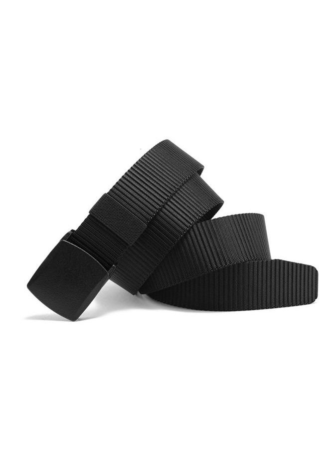 Umiwin - Mens Belt Automatic Nylon Men's Belt Black Belt for Men - Image 1