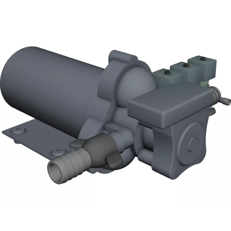 Potauto Wiper Motor Spray Pump for Clear Visibility Compatible for TATA(PLASTIC) |F708 - Image 1
