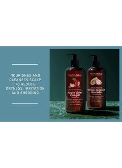 NEW YORK BIOLOGY THE ULTIMATE COSMECEUTICALS New York Biology Virgin Coconut and Avocado Oil Conditioner - Helps Restore Shine, Hair Gloss and Hydration to Dry Hair and Itchy Scalp - Safe for All Hair Types - 16.9 fl Oz  - Image 4