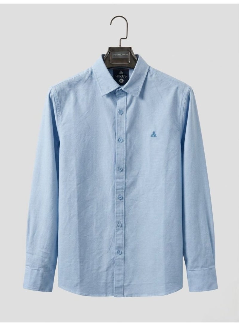 Hikes Men’s Premium Cotton Shirt – Soft Breathable Fabric, Classic Slim Fit Casual & Formal Wear - Image 5