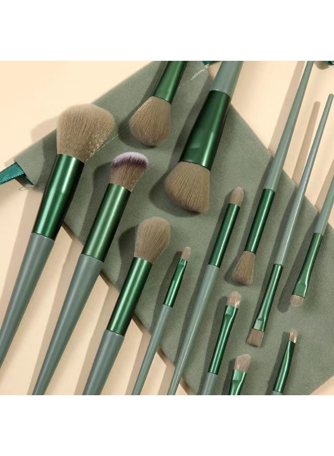 Soft Makeup Blender Sponge Set, High Elasticity Foundation Sponges, Wet Dry Dual Use Cosmetic Puff for Concealer Cream Makeup Application & Soft Makeup Brushes Set Multi-Function Cosmetic Beauty Tools Bundle - Image 3
