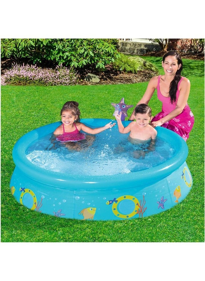 Bestway My First Fast Set Spray Pool 152Cm X 38Cm 26-57326-lite-blue