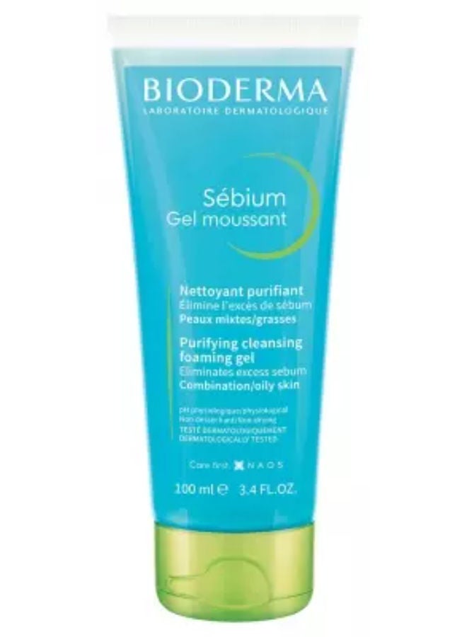 Sébium Purifying Cleansing Foaming Gel blue 100ml