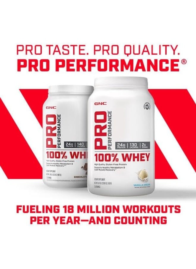 GNC - PRO PERFORMANCE 100% WHEY - COOKIES & CREAM - Image 1
