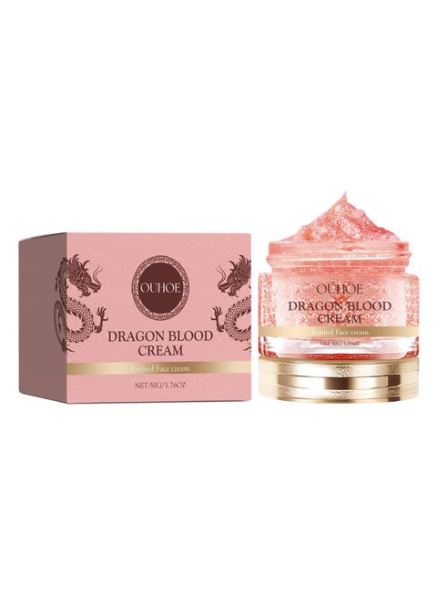 Dragons Blood Easy Cream, Dragon Blood Serum Face Moisturizer, Retinol Face Cream, Retinol Placenta Dragon Blood Cream, Anti-Aging Serum for Youthful Skin, Hydrating and Revitalizing Formula 50g