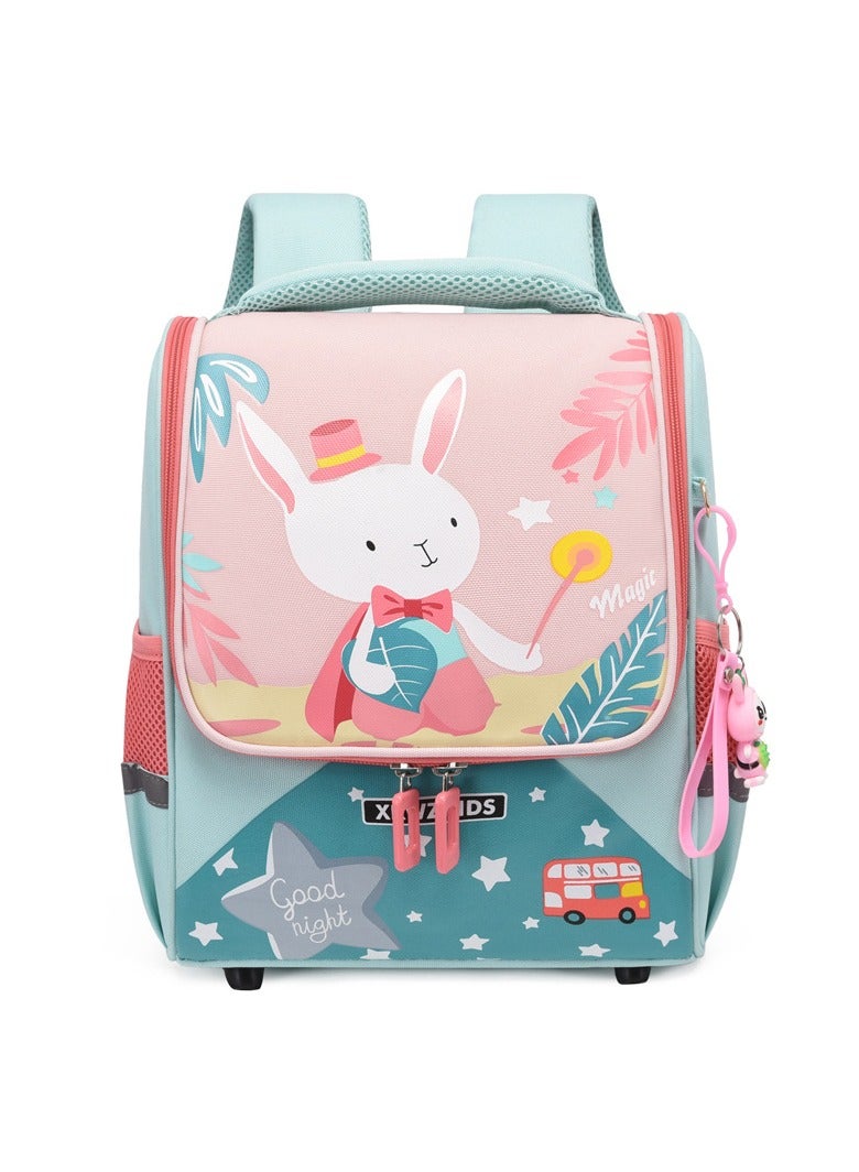 Kids Backpacks, Girls Backpack with Adjustable Padded Shoulder Straps, Personalized Waterproof School Bags with Cartoon Patterns, Lightweight Resistant Travel Daypack, School Bookbag As Perfect Gifts for Girls, 25x14x30cm - Image 1