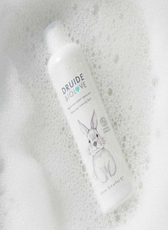 DRUIDE BioLove Bath Foam Bubble Bath Baby wash Care, Relaxing Foaming Bath, Bubble Bath for Babies Kids,Made with Essential Oils, Vegan Sulfate-Free Formula, 250 ml (8.4 oz,Chamomile,Orange, Star Anise - Image 1