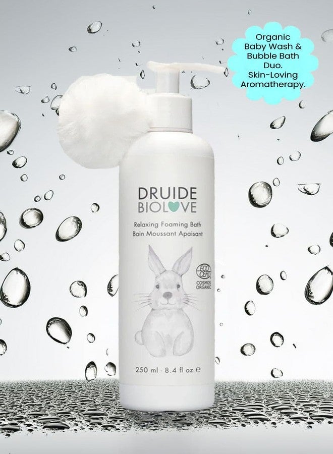 DRUIDE BioLove Bath Foam Bubble Bath Baby wash Care, Relaxing Foaming Bath, Bubble Bath for Babies Kids,Made with Essential Oils, Vegan Sulfate-Free Formula, 250 ml (8.4 oz,Chamomile,Orange, Star Anise - Image 3