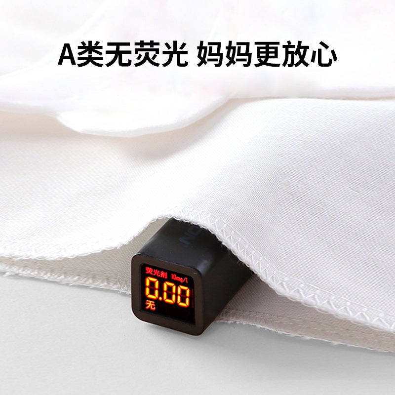 Cute Kidsren'S Cotton Gauze Sweat-Absorbent Towel With Enlarged Back For Kindergarten Baby Sweat Towel Pad Back Baby Cotton Type A - Image 5