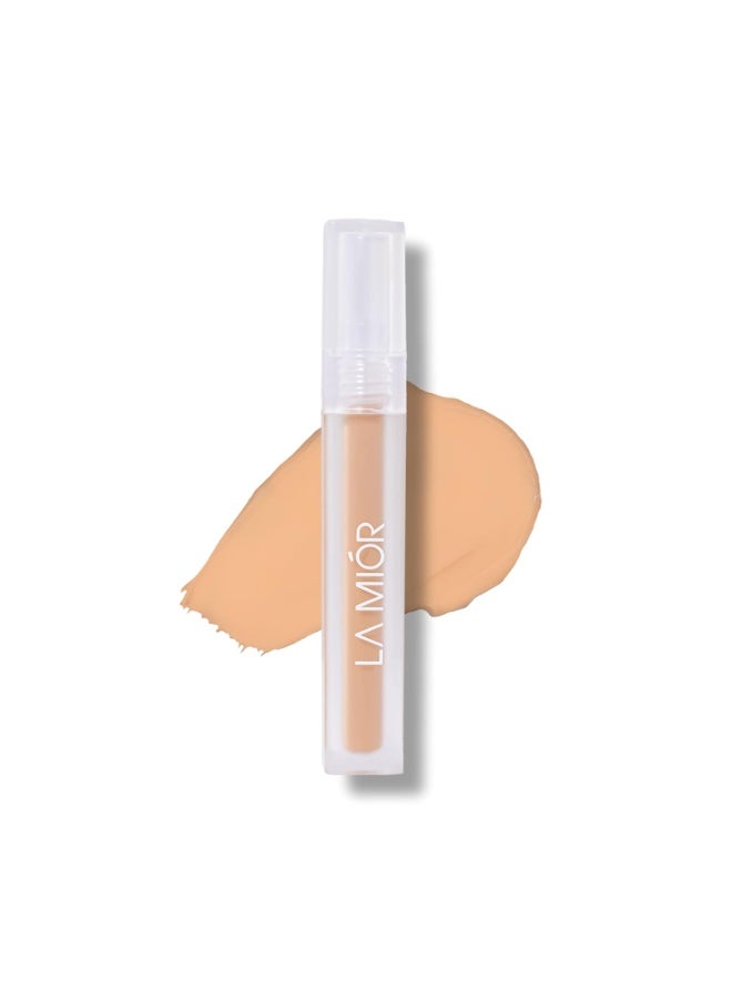 LAMIOR Luminous Retouch Concealer, Candy - 6ml, Full Coverage, Long Wear, Blendable, Feather-Light, Hydrating, Luminous Finish, Sweat-Resistant, Vegan Formula for All-Day Radiance soft matte - Image 1