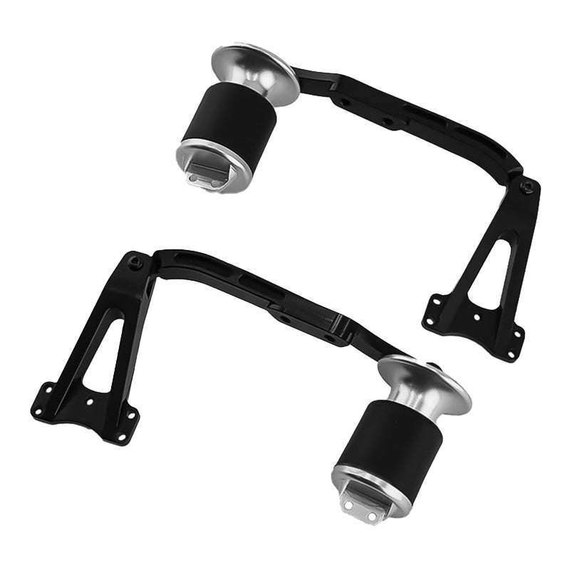 Air Suspension Shock Absorbers Replacement for Tamiya 1/14 Remote Control Car Truck Tractor Trailer Dumper SCANIA Actros MAN VOLVO DIY, 1 Pair - Image 2