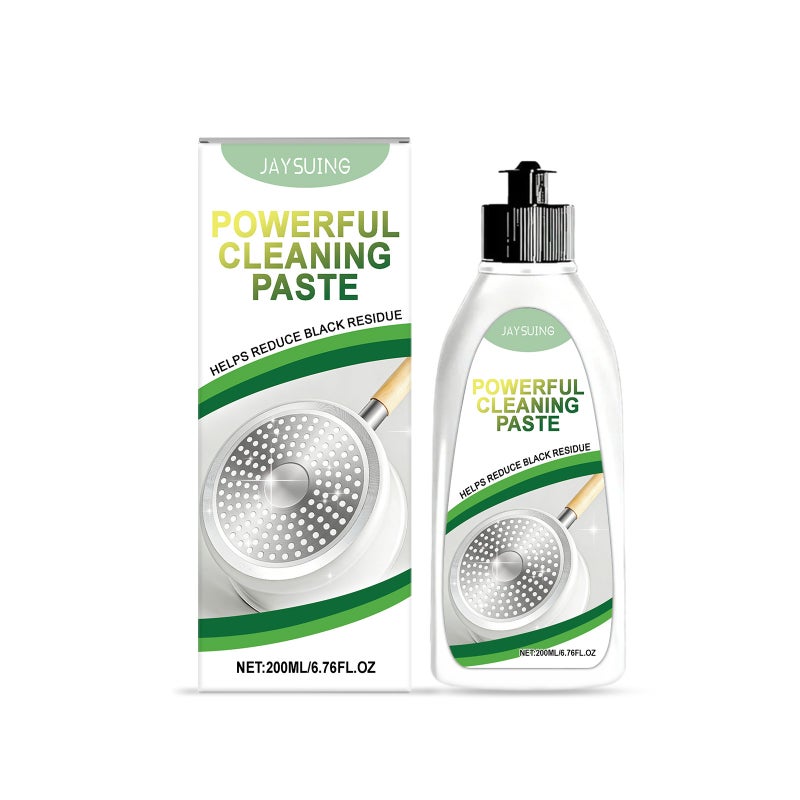 Jaysuing Pot Bottom Cleaning Paste Cleans Stubborn Black Stains On Cookware, Dissolves Heavy Grease, And Makes Household Items Shiny - Image 1