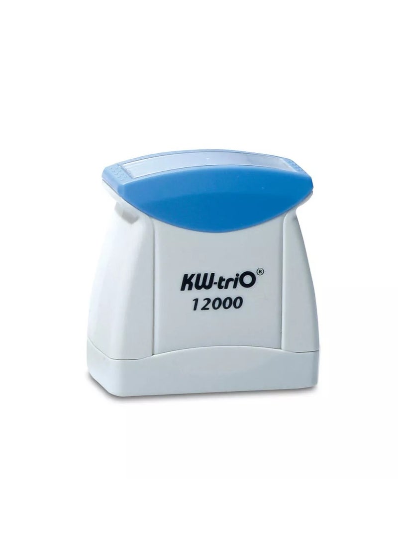 KWTrio PRE INKED STAMP (CANCELLED) 12000 BLUE - Image 1