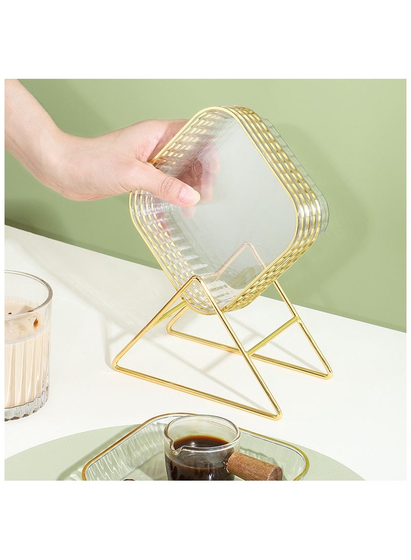 GuRiver Set of 8 PCS Multipurpose Dishes for Pits,Nuts,Fruits,Food and as Bones Dish and Dessert Plates - Image 3