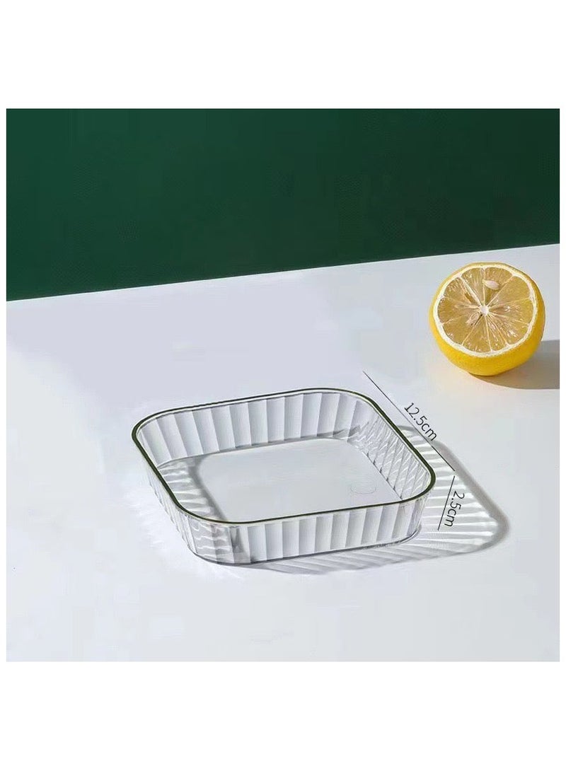 GuRiver Set of 8 PCS Multipurpose Dishes for Pits,Nuts,Fruits,Food and as Bones Dish and Dessert Plates - Image 5
