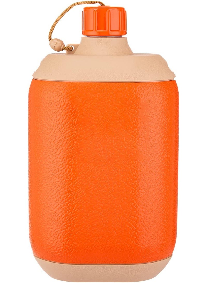 1050 ml Orange Water Bottle – BPA-Free, Leak-Proof, Stylish Sports Bottle – Ideal for Gym, Office, Travel & Outdoor Use  - Image 2