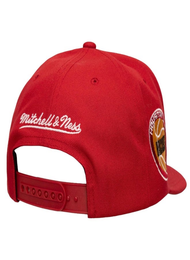 ميتشل آند نيس قبعة ميتشل آند نيس هيوستن روكتس NBA Double Up HWC Snapback، حمراء، مقاس واحد - Image 3
