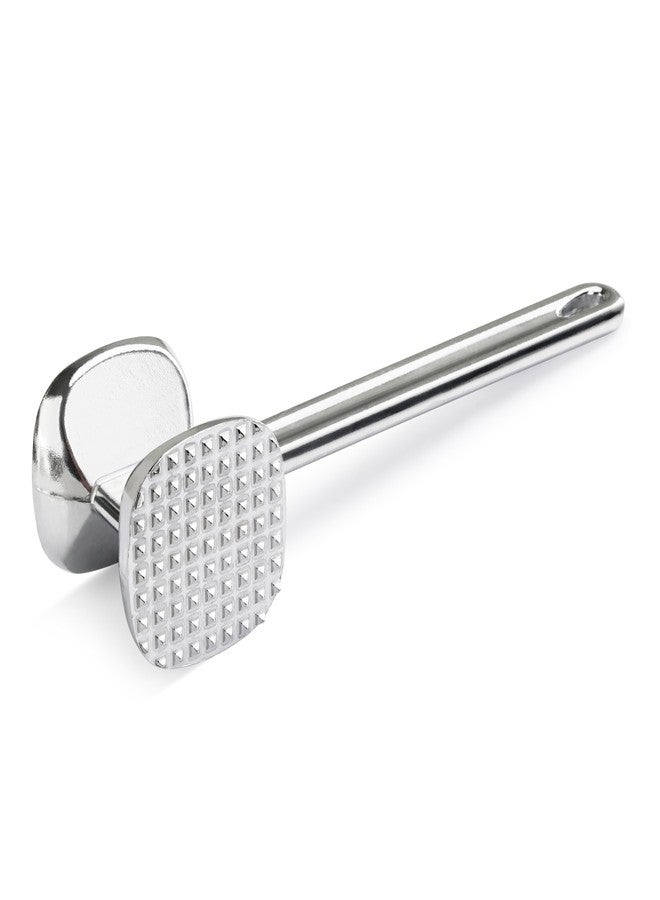 New Star Foodservice 36374 Heavy Duty Cast Aluminum Meat Tenderizer, 10-Inch - Image 1