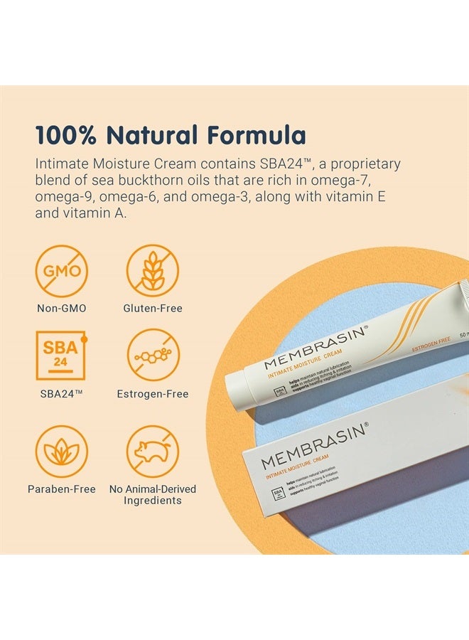 MEMBRASIN Topical Vulva Cream for Feminine Dryness, Feminine Moisture Support and Topical Hydration, Helps Reducing Dryness, Burning, and Itching - Image 5