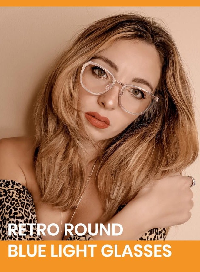 Cyxus 2 Pack Blue Light Glasses for Women, Anti Blue Light Eyeglasses for Woman Reduce Eye Fatigue Eyewear and Headaches - Image 3