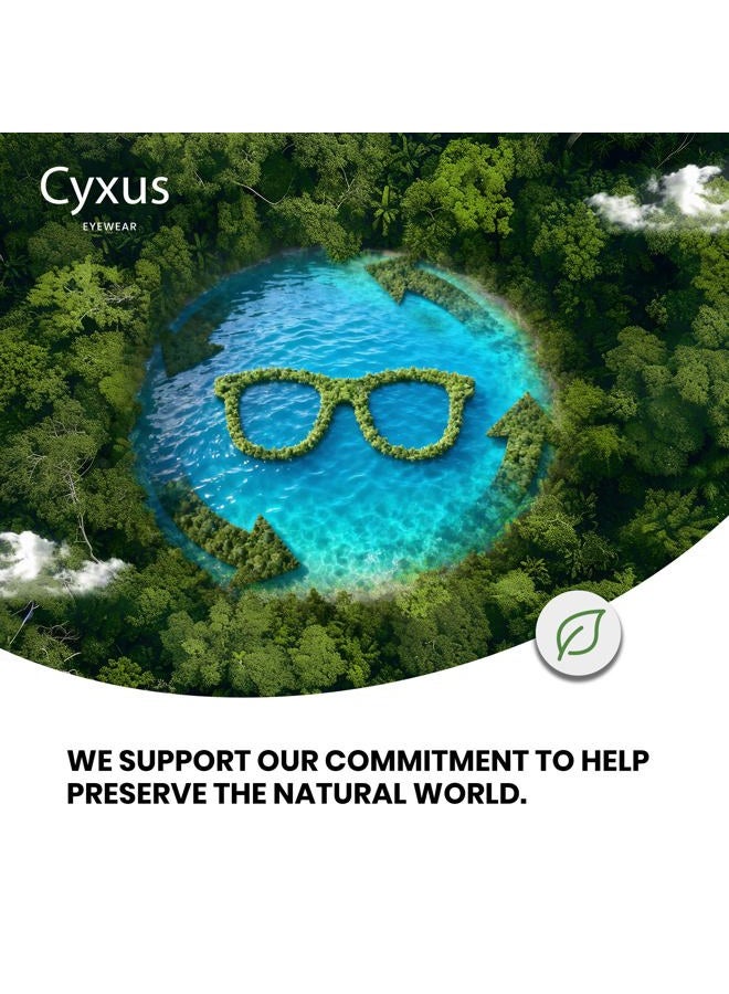 Cyxus 2 Pack Blue Light Glasses for Women, Anti Blue Light Eyeglasses for Woman Reduce Eye Fatigue Eyewear and Headaches - Image 5