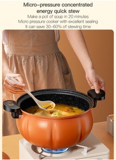 Sharpdo 8L Multi-function Micro Pressure Cooker Non Stick  - Image 3