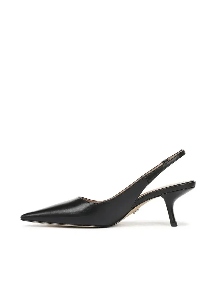 Sam Edelman BLACK LEATHER Bianka Slingback Pump for Women | Best Price UAE