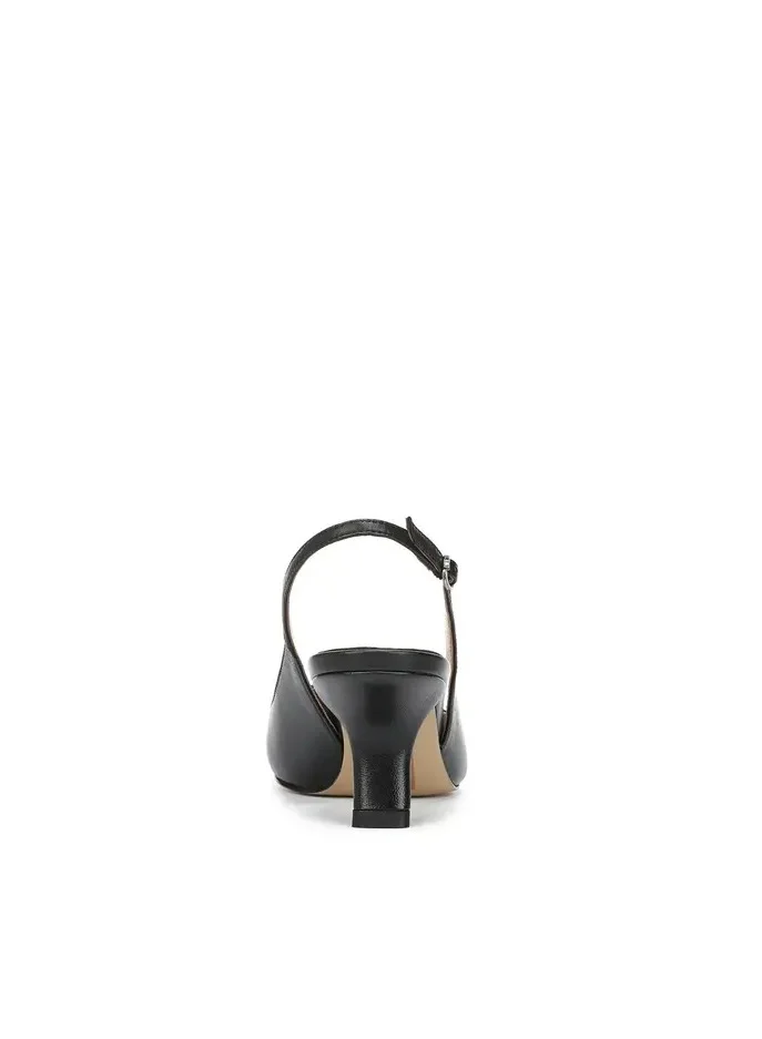 Sam Edelman BLACK LEATHER Bianka Slingback Pump for Women | Best Price UAE
