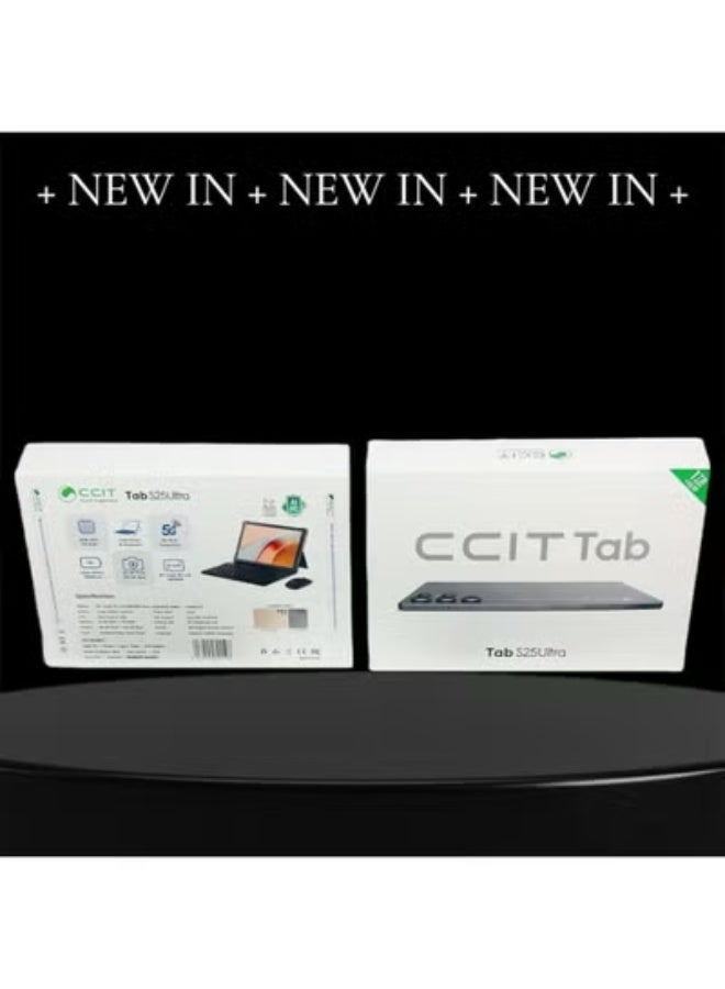 CCIT Tab S25 Ultra Android Tablet with 16GB RAM, 1TB Storage, 5G Connectivity, Keyboard, Mouse & Bluetooth Headset – High-Performance Tablet for Work, Study & Entertainment - Image 3